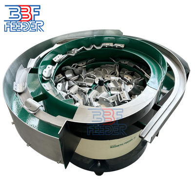 Industri Vibrating Bowl Feeder Low-noise Operasi Otomatis Sistem Makanan