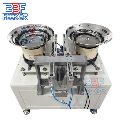O-ring Vibratory Bow Feeder Disesuaikan High Precision Parts Feeder Systems