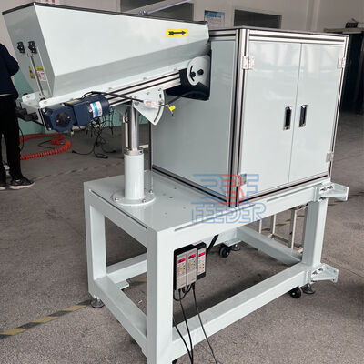 Feeder Bowl Vibratory yang disesuaikan yang menawarkan polishing atau PU Coating Bowl Finishing untuk mendukung dan proses penanganan material