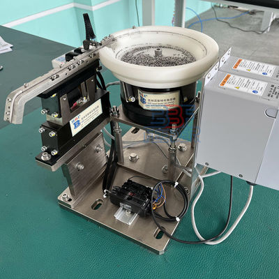 Customized Aluminium Vibratory Bowl Feeder untuk kuku ganda dan komponen logam besar