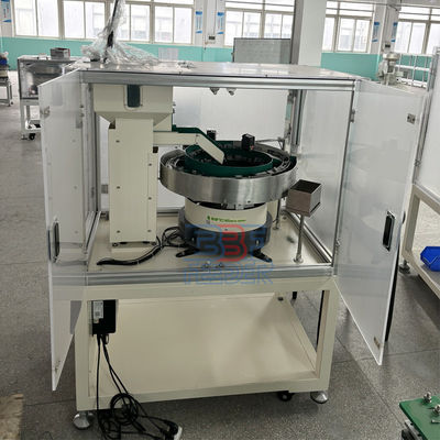 Soundproof Enclosure Vibratory Bowl Feeder Dust Guard Hopper Bergetar