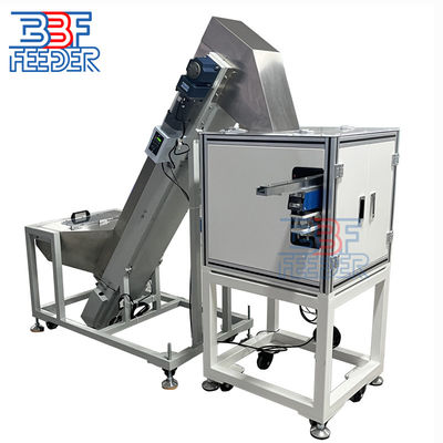 Kapasitas besar Vibratory Bowl Hopper Feeder Bagian besar Vibrating Feeding