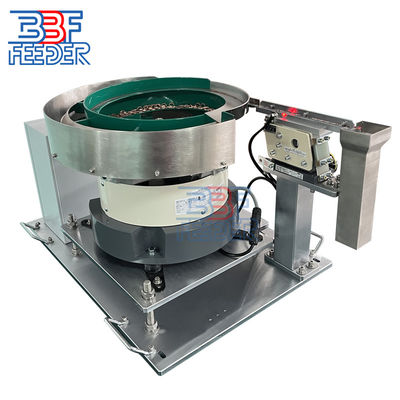 Rotary Vibratory Bowl Feeder Otomatisasi tahan lama Plastik Bagian Feeder