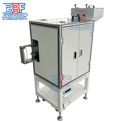 Bagian logam vibratory Bowl Feeder Double Hopper Vibrating Disc Feeder