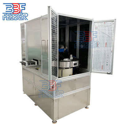 Pengurangan kebisingan Vibration Bowl Feeder Bagian Plastik Besar Vibration Hopper Feeding