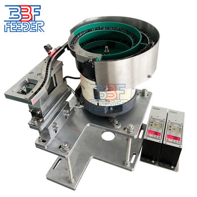 PU Coating Vibratory Bowl Feeder Produk plastik kecil Rotating Vibration Feeder