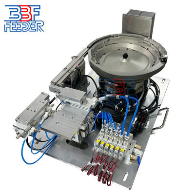Berkinerja tinggi Vibrating Bowl Feeder Low Noise Operation Spiral Auto Vibration Feeding