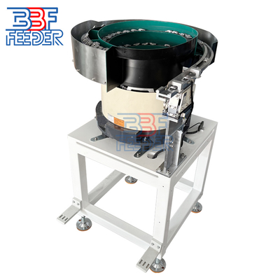 Daya tahan Vibratory Bowl Feeder dilapisi stainless steel Automation Parts Feeder