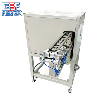 Pengumpan Mangkuk Putar Getaran Industri Kapasitas Besar Suku Cadang Otomatis Sekrup Mur Pengumpan