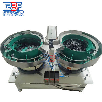 Plastik Dan Bagian Logam Magnetic Vibratory Bowl Feeder Dengan Sanki Controller 2000W