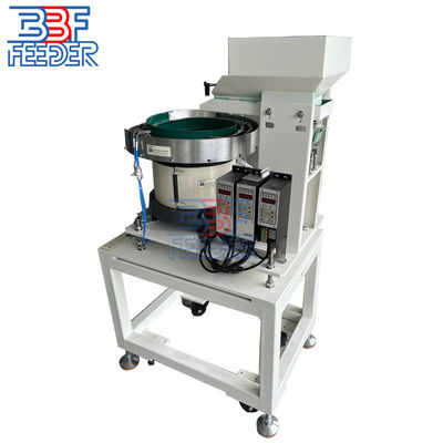 Stainless Steel SUS304 Capsule Screws Vibratory Bowl Feeder 1500W Disesuaikan Vibrating Bowl Feeder Untuk Produksi