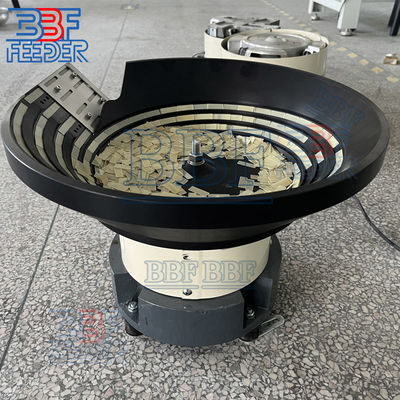 Aluminium Alloy Vibratory Bowl Feeder Multilane Komponen Mesin