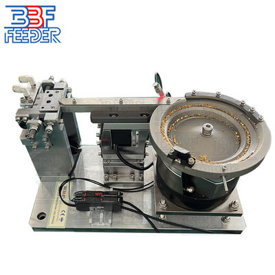 CE Kecepatan Stabil Vibrating Bowl Feeder Mesin Feeder Sekrup Potongan Logam Kecil