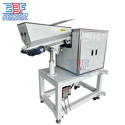 Soundproof Enclosure Bowl Feeder Mesin PU Coating Hopper Vibrating Feeder