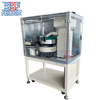 Pengurangan kebisingan Vibrating Bowl Feeder Bagian Plastik Magnetic Vibratory Feeder