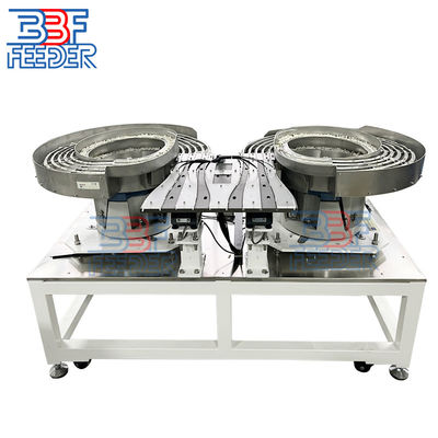 Multi Lane Bowl Feeding System Bagian Plastik Bergetar Daya Feeder 1000W