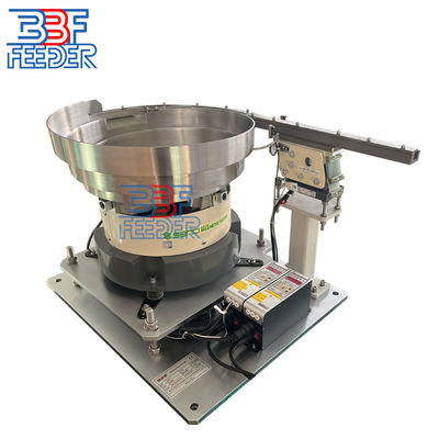 Kecepatan disesuaikan bergetar Bowl Feeder Crown Lid Cap Feeder Mesin