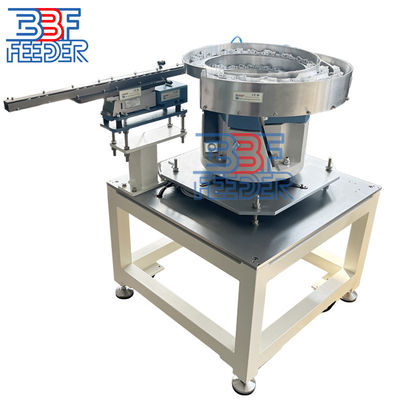 Table Vibratory Bowl Feeder Bagian Plastik Komponen Vibrating Disk Feeder 50HZ