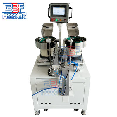 Stainless Steel Vibratory Bowl Feeder Otomatis Sekrup Logam Vibrating Bagian Feeder