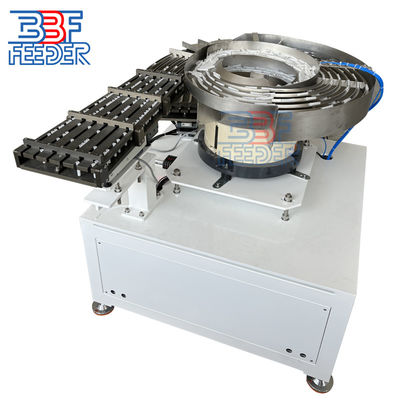 Jarum Medis Dan Tutup Jarum Vibratory Bowl Feeder Dengan Stainless Steel SUS304 Bowl Finishing
