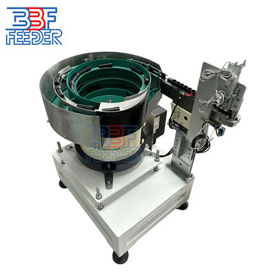 Elektromagnetic Vibratory Bowl Feeder Low Noise Plastik Pipe Vibration Feeding