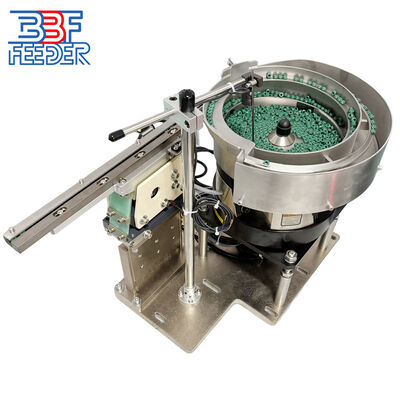 Professional Vibratory Parts Bowl Feeder Sistem Conveyor Washer Karet yang Disesuaikan