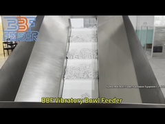 Disk Vibratory Feeder Bagian Plastik Automatic Vibratory Bowl Feeder