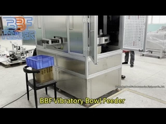 Pengurangan kebisingan getaran Hopper Penganan Bagian Plastik Besar Vibrating Bowl Feeder